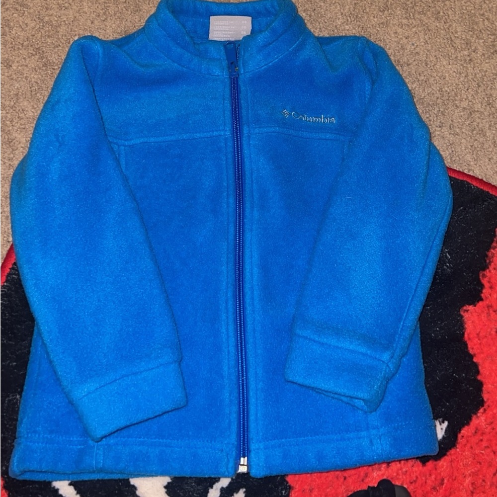 Boys blue columbia jacket 4t